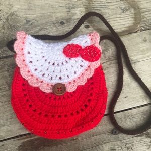 🍄 Handmade Crocheted Purse 🍄